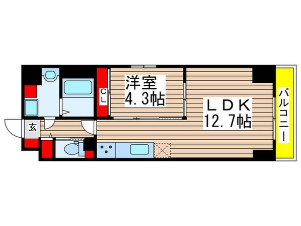 S-FORT熱田花町の物件間取画像